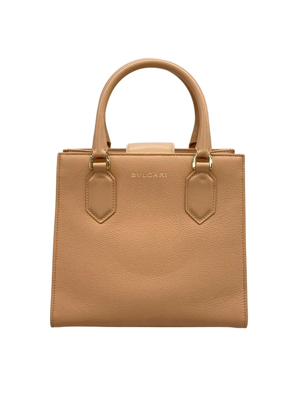 Bvlgari Light Pink Leather Tote Bag #367159B89B